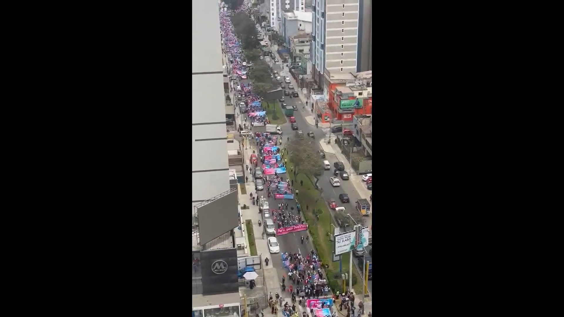 Esas marchas provida grandes a veces grandísimas que no aparecen