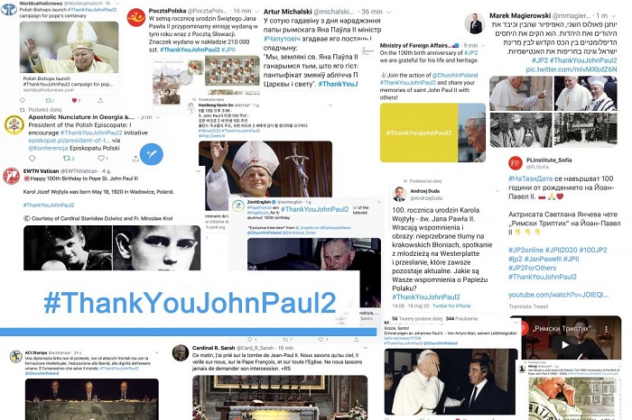 #ThankYouJohnPaul2 AGRADECIMIENTO SAN JUAN PABLO II GAUDIUM PRESS