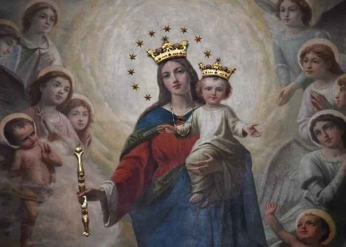 En este altar Don Bosco lloró meses antes de morir 2 María Auxiliadora de Giuseppe Rollini por ANS