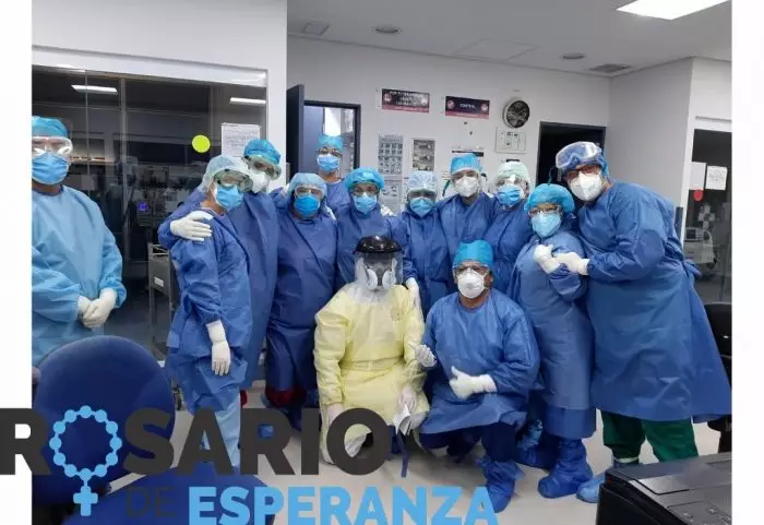 Sacerdotes en México imparten la absolución a enfermos de Covid-19 1 Visitan hospital Padre Andrés Esteban López Ruiz