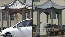 En China, el régimen se ensaña contra casas de ancianos católicas 2 Retiran imagen de San Jose