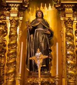 Hoy celebramos a Santa Isabel de Portugal, hija de reyes, Reina ella misma, santificadora de su marido, santificadora del Reino 1 Santa Isabel de Portugal