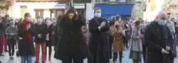 Fracasa aversión del Prefecto de Policía de París hacia las manifestaciones de católicos pidiendo misa 1 Manifestacion