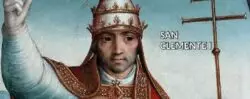 San Clemente I Papa, tercer sucesor de San Pedro, hizo que los corintios aceptasen la autoridad de los pastores 1 San Clemente I