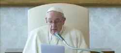 Papa habló de la bendición, una forma de oración 1 Papa