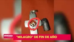 El caso del niño en Argentina, al que una bala perdida impactó un crucifijo en su pecho el 31 3 Crucifijo