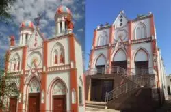 Presión internacional detiene la demolición de una iglesia en Yining, China 2 Iglesia en Yining 1