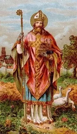 San Ludgero, primer obispo de Münster, en torno a su monasterio surgió esa ciudad 2 San Ludgero