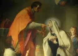 Santa Francisca Romana quería ser religiosa, pero Dios la destinó primero al matrimonio 2 Santa Francisca Romana 2