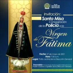 Policía de Colombia se consagró al Inmaculado Corazón de María 2 Consagracion Policia