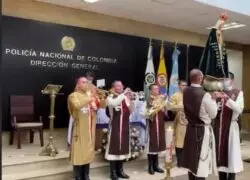 Policía de Colombia se consagró al Inmaculado Corazón de María 4 Policia 2