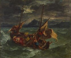 590px Eugene Delacroix Christ on the Sea of Galilee Google Art Project 27796212