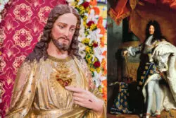 El mensaje de Nuestro Señor al Rey Luis XIV, que este no quiso atender 2 LuisXIV Coracao de Jesus 700x467 1