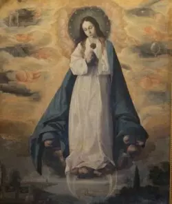 Virgen Zurbaran 2