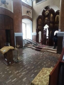 Church in Kharkiv after shelling 1 250x333 1