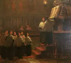 Por favor, ahórrenos la música pagana en los templos 3 Escolania 3