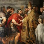 San Ambrosio y el Emperador Teodosio 2