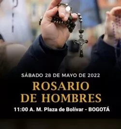 Mañana se realizará primer Rosario de Hombres en Colombia 2 4