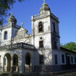 Templo parroquial Nuestra Senora de Lourdes Comarca Lechecuagos Leon. Nicaragua