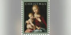 Correios dos EUA emitem selo com estampa de Nossa Senhora com o Menino Jesus
