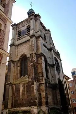 Iglesia histórica en Francia, vandalizada con grafitis 2 Igreja de Sao Patricio em Rouen Fonte Wikipedia autor Edhral 2 1