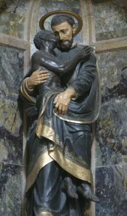 San Pedro Claver, celo y ternura de Dios hacia los esclavos, hacia el ser humano 2 San Pedro Claver Santuario de Loyola GuipuzcuaIMG 3925