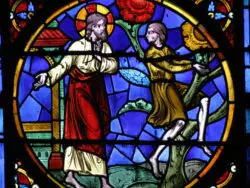 Admiración: el árbol de Zaqueo 2 SH3010 Jesus y Zaqueo Basilica Paray le Monial0009