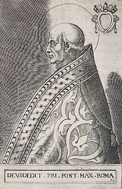 San Adeodato I Papa, los romanos sabían que el Papa era santo y curaba ...