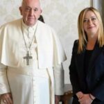 Papa Francisco se reune com Giorgia Meloni a Primeira Ministra italiana 1 700x394 1