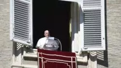 Ángelus: “lanzarse con confianza en los brazos de Jesús” 2 No Angelus Papa indica modo de agir de Deus proximidade compaixao ternura