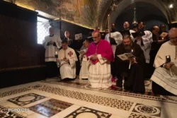 Primeira vigilia de Quaresma no Santo Sepulcro 4