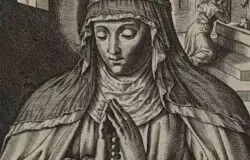 Santa Catalina de Suecia, princesa hija de santa, un día se le aparece la Virgen para regañarla 2 Santa catalina dsuecia