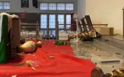 India: Iglesia en Bangalore es vandalizada y el altar destruido 2 9 5