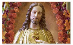 Hace 124 años, el mundo entero fue consagrado al Corazón de Jesús 2 R203 EVA Imagem do Sagrado Coracao de Jesus