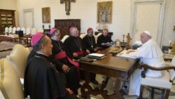 Papa Francisco recebe nova presidencia do CELAM em audiencia 1