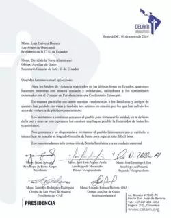 Obispos ecuatorianos dicen: “La violencia no prevalecerá” 3 Sin titulo 3