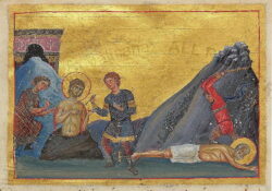 Archippus and Philemon Menologion of Basil II