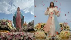 Celebración del Domingo de la Divina Misericordia reúne a 160.000 católicos en Venezuela 2 Grande Domingo da Divina Misericordia na Venezuela