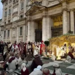 Presepio vivo e apresentado na Basilica Papal de Santa Maria Maggiore 1