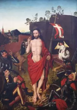 Hoy surge radiante, desde la oscuridad de un sepulcro vacío, el Redentor resurrecto 2 3 3