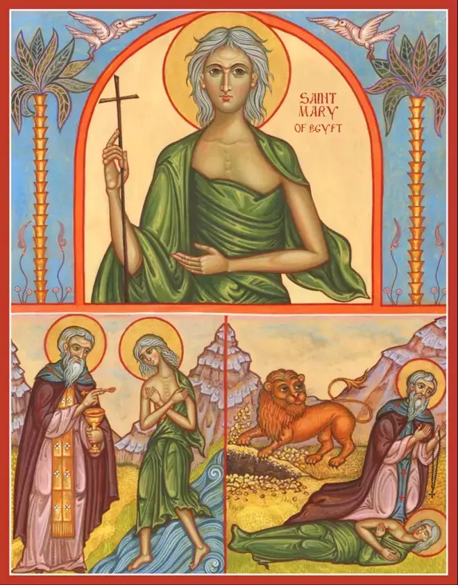 Santa María Egipciaca, pecadora perdonada por Dios, Él mismo la ...