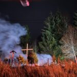 Incendio criminoso destroi capela catolica no Chile 1