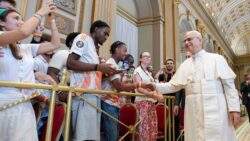 El Papa a jóvenes influencers y catecúmenos: Dios está con ustedes, no tengan miedo de anunciarlo 1 cq5dam.thumbnail.cropped.750.422 4
