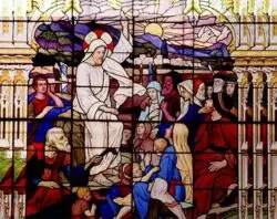 La ilusión de la perpetuidad en la Tierra 2 Nosso Senhor pregando Paroquia de Sainte Sulpice Fougeres Franca Foto Francisco Lecaros