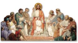 San Esteban, primera sangre derramada por amor a Cristo, viene Cristo a llevarlo al cielo 3 Afresco do Carmelo de Lisieux Franca 700x390 1