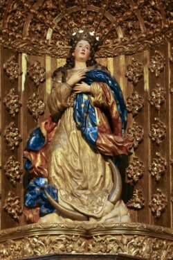 Inmaculada Concepción de la Virgen: en María Dios restauraba la naturaleza humana como era en el Edén 2 Ecuador Quito Iglesia Compania de jesus 0002 20171127 GK