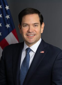 Official portrait of Secretary Marco Rubio January 2025