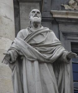 San Policarpo de Esmirna, hijo de San Juan, el fuego envuelve su cuerpo como vela sin tocarlo 2 Sin titulo 13