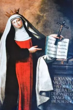 Santa Juana de Valois: Primero Reina, luego despreciada, finalmente fundadora y religiosa 2 Stjeannedevalois