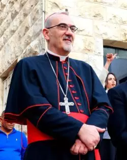 Ya está todo arreglado: pero lo que pasó con el Cardenal Pizzaballa en Jerusalén mostró muchas cosas 1 Cardinal Pierbattista Pizzaballa visits the Latin Patriarchate School in Marka Amman Jordan